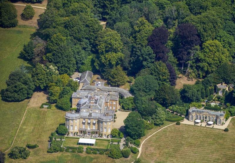 Daylesford House in Gloucestershire, reportedly Boris Johnson's fall-back option after plans to hold the bash at Chequers were scrapped. PA