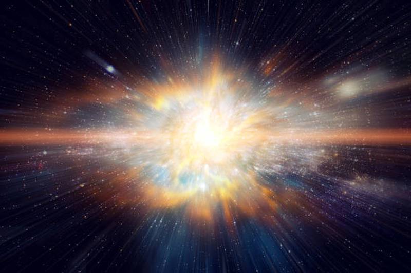 An energetic explosion in the universe known as supernova. Photo: University of Johannesburg