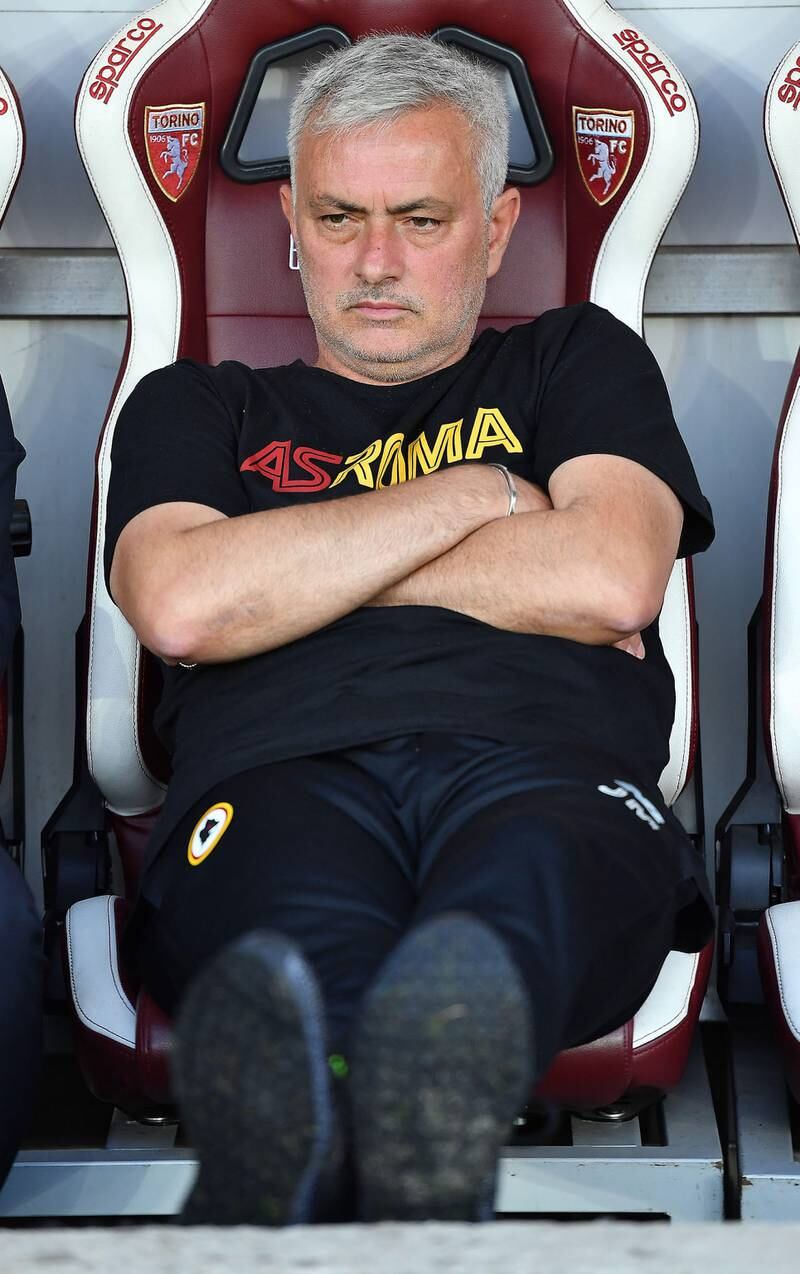 Roma manager Jose Murinho. EPA