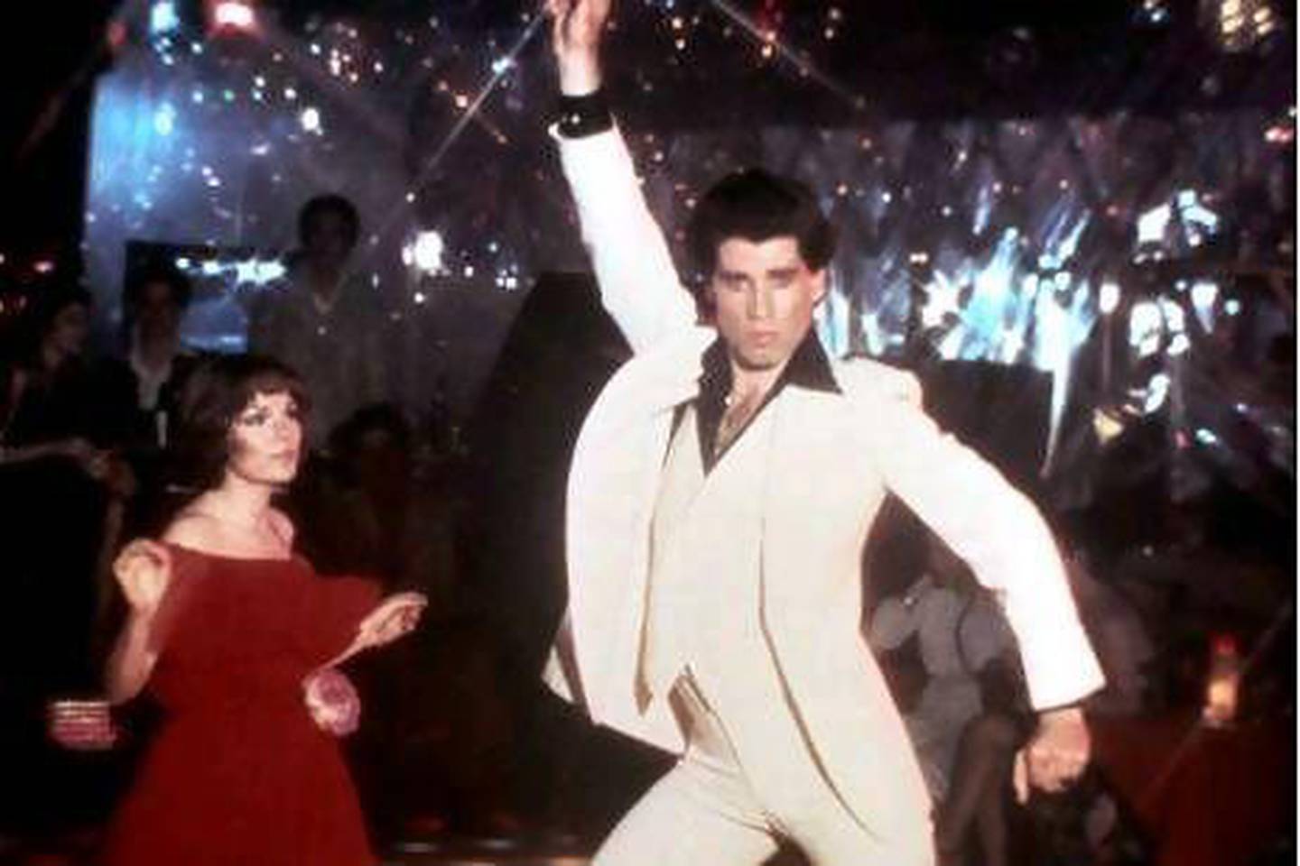 John Travolta in Saturday Night Fever.
