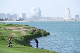 Golfers struggle through blustery second day at Abu Dhabi HSBC Championship
