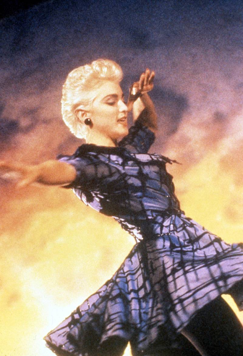 Mandatory Credit: Photo by Araldo di Crollalanza / Rex Features (143774e)Madonna True Blue VideoMadonna Portraits  - 1988