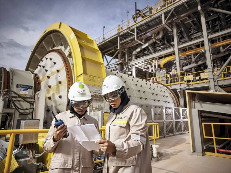 Emirates Global Aluminium is already taking steps to develop its own technology designed to decarbonise its operations and reduce emissions. Photo: EGA
