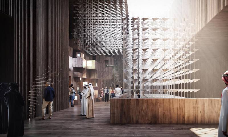 Rendering of Poland's Pavilion at Expo 2020 Dubai. Courtesy: Poland Expo 2020 Dubai 