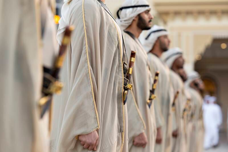 The UAE Armed Forces Honour Guard. Ryan Carter / UAE Presidential Court 