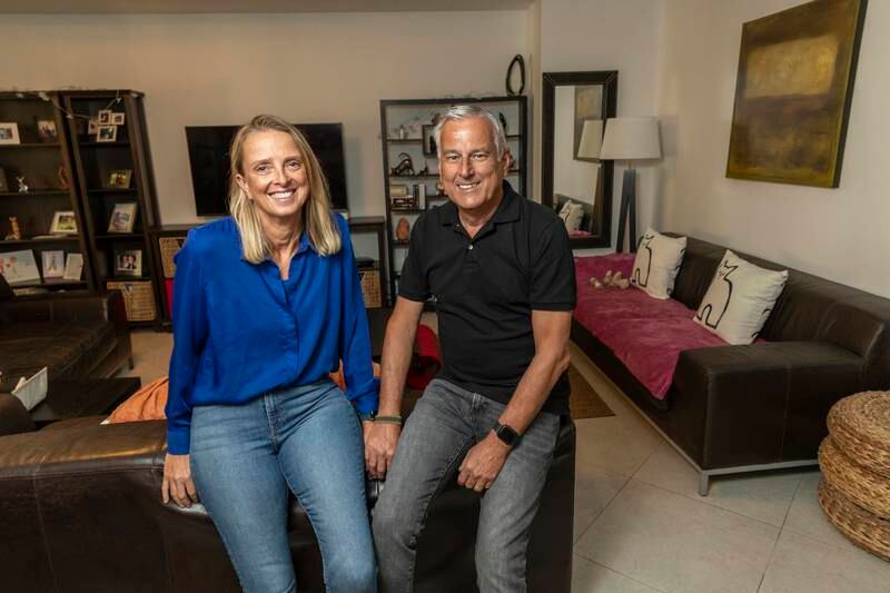 Claire Donnelly and her husband Mike live a four-bedroom villa next to Al Hamra Mall in Ras Al Khaimah. All photos:
Antonie Robertson / The National
