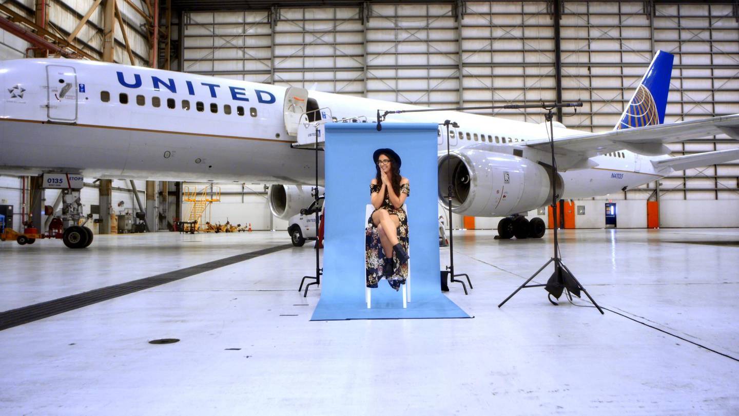 Founded in 1926, American-based United Airlines #herarthere project is a move to make women's art more visible. Courtesy United Airlines 