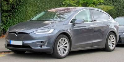 The Tesla Model X is one of the most sought after electric cars on Dubizzle. Photo: Wikimedia commons