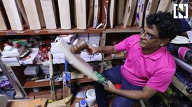 WATCH: The man who saves cricket bats in Sharjah