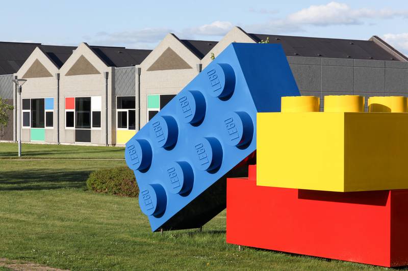 As a manufacturer of children’s toys, Lego’s office in Denmark takes a more playful approach to the workspace. Photo: Alamy