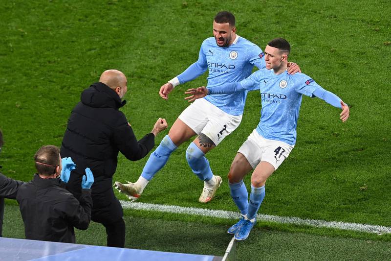 Phil Foden 8 – Scored City’s decisive second goal with a fierce shot from the edge of the area that was too much for Hitz at the near post. Earlier, he showed a great touch to bring the ball down before hooking it back to Mahrez for shoot.  PA