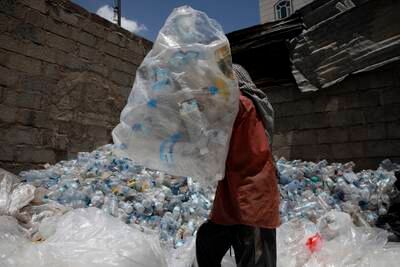  The yard owners sell the plastic-sorted materials to factories for recycling