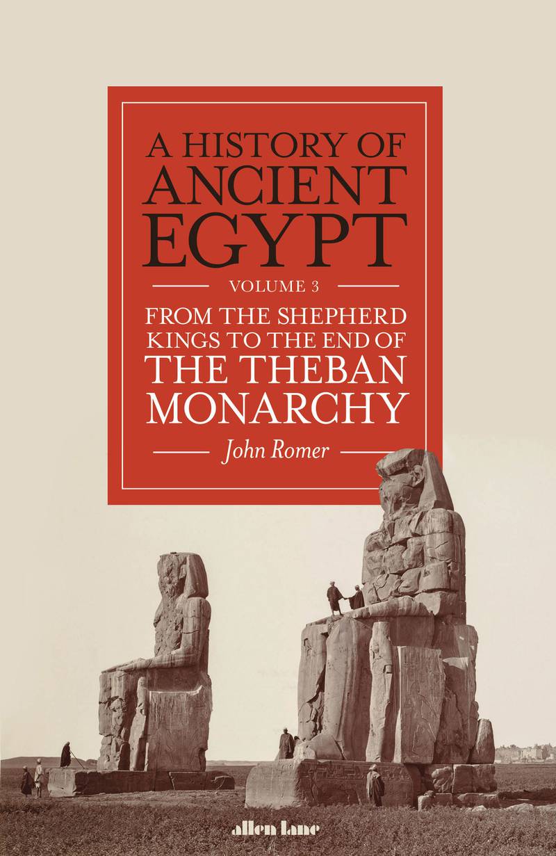 The cover of John Romer's new book. Photo: Penguin Random House