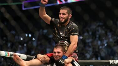 An image that illustrates this article Makhachev sets sights on pound-for-pound status after UFC 280 triumph