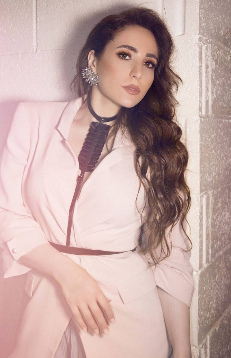 Lebanese singer Abeer Nehme is back with a new pop-music release. Courtesy: Universal Music Mena