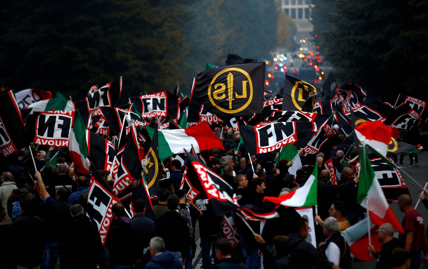 Alessia Augello was a member of Italy's far-right Forza Nuova party. Reuters