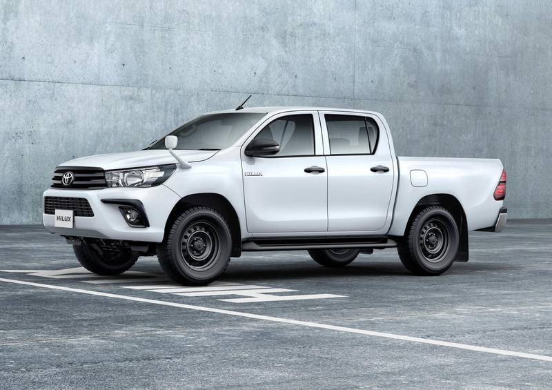 The Hilux you'll be used to seeing on the roads.