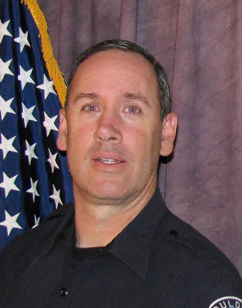 Boulder Police officer Eric Talley, who was reportedly one of ten people shot and killed by a gunman at the King Soopers supermarket. EPA