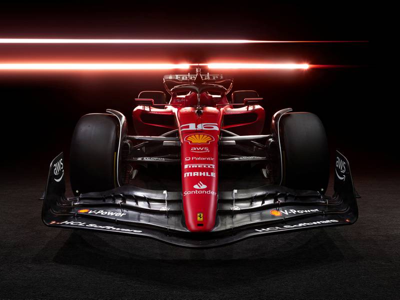Ferrari's SF23 was unveiled at Maranello. Reuters