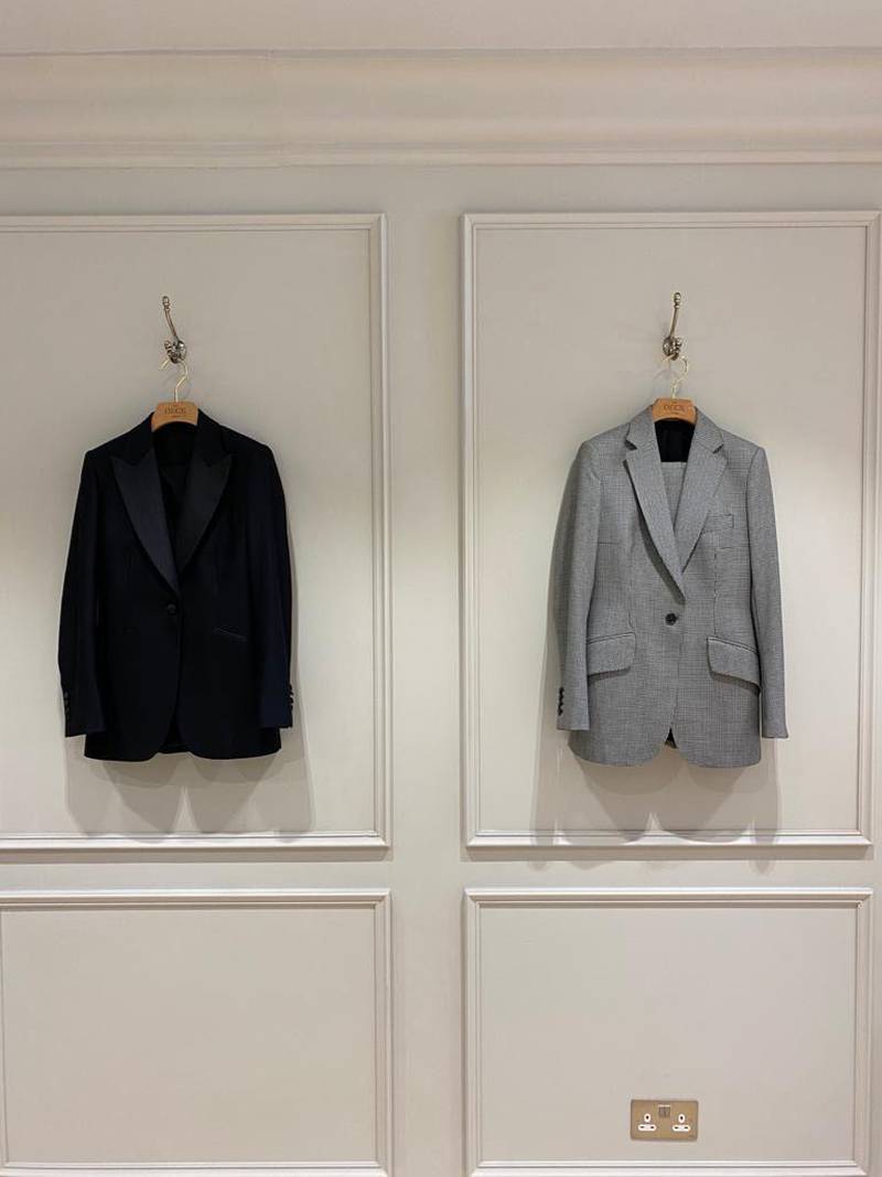 The Deck, the first women's only tailor in Saville Row in London