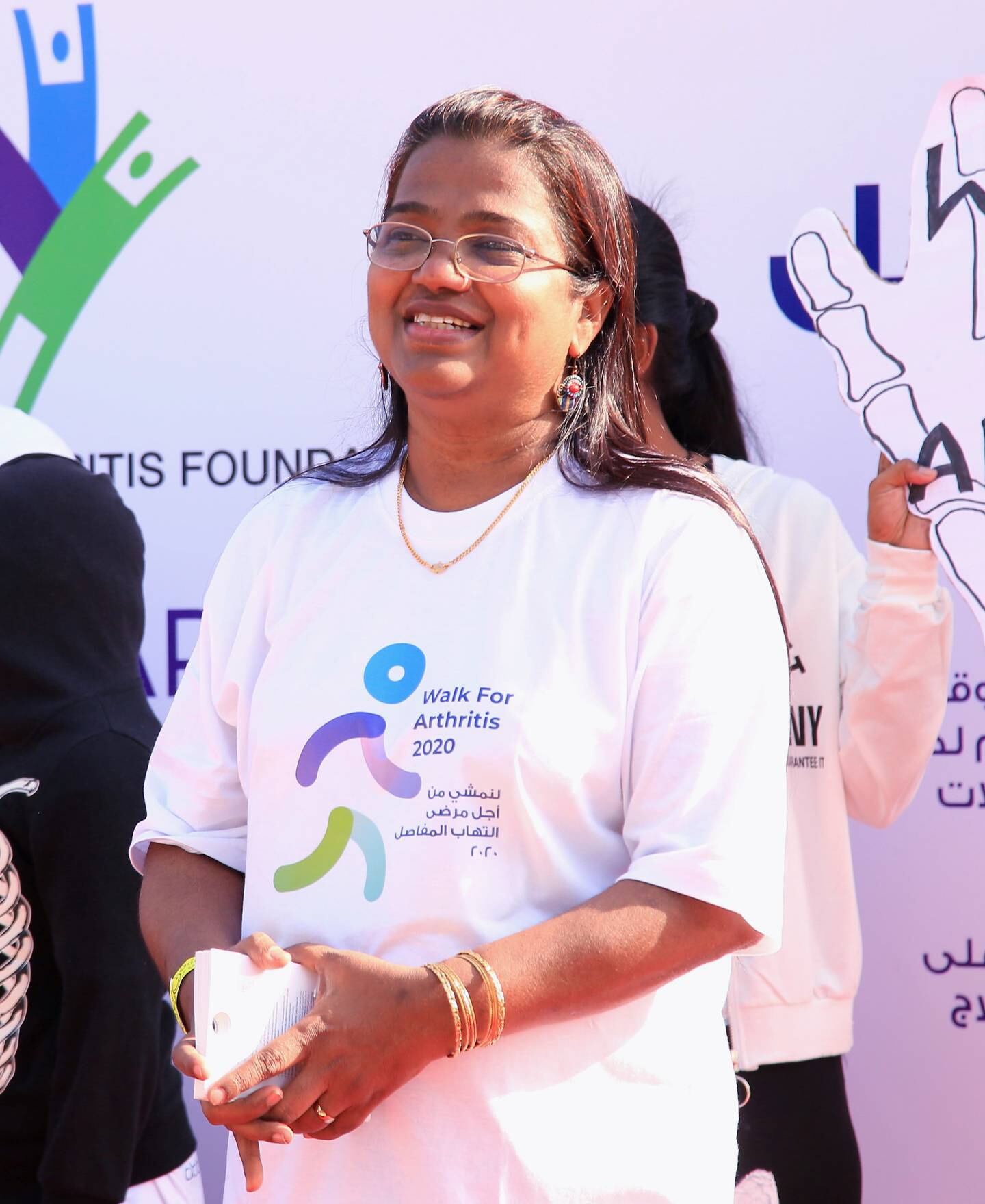 Sanria Khan, organiser of the 2022 arthritis walkathon. Photo: Sanria Khan