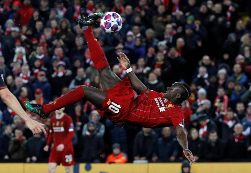 Sadio Mane, Liverpool: 14 goals (28 points). Reuters