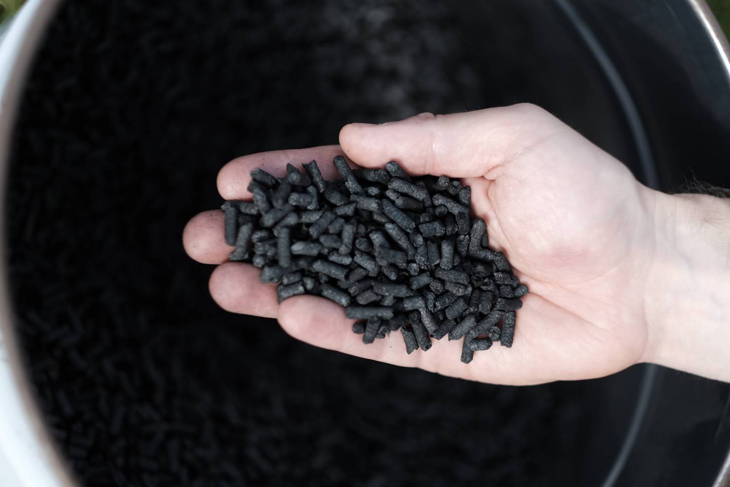 Biochar is a charcoal-like substance made by burning organic material from agricultural and forestry waste in a controlled process called pyrolysis. Photo: Black Bull Biochar