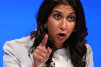 UK Home Secretary Suella Braverman has warned of a 'hurricane' of 'millions' migrants as she positions herself as a contender to become the next Conservative leader. Bloomberg