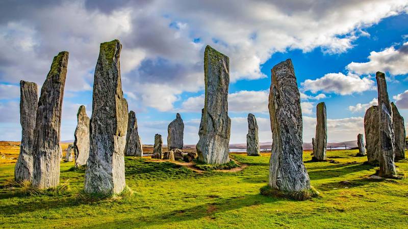 The Calanais Standing Stones lie in the Outer Hebrides. Photo: Bright Water Holidays