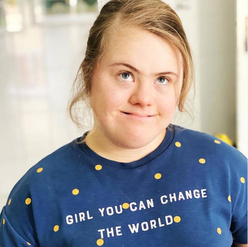 10-Year-Old Girl With Down Syndrome Becomes a Model, Says: 'The World Needs  More Kindness and Love