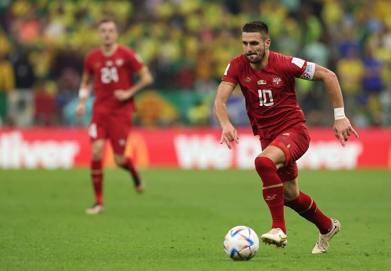 Dušan Tadić – 7 The Serbian captain looked most likely to make something happen for his side but failed to create anything threatening. Did provide some enticing set-piece deliveries, but Brazil were equal to them. Getty Images