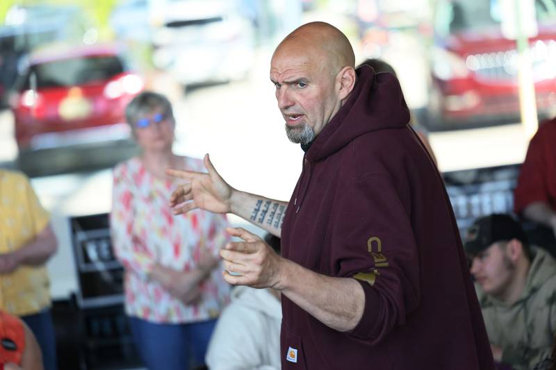 US Senate candidate John Fetterman is recovering from a stroke he suffered on Friday, his campaign said in a statement. AFP