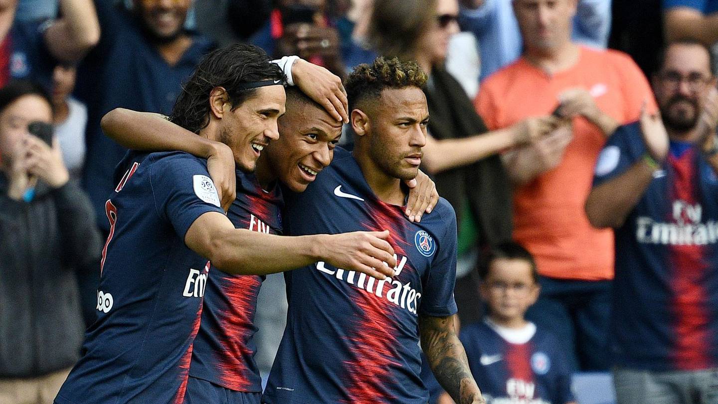 Mbappe, Cavani and Neymar combine as PSG continue perfect start to ...