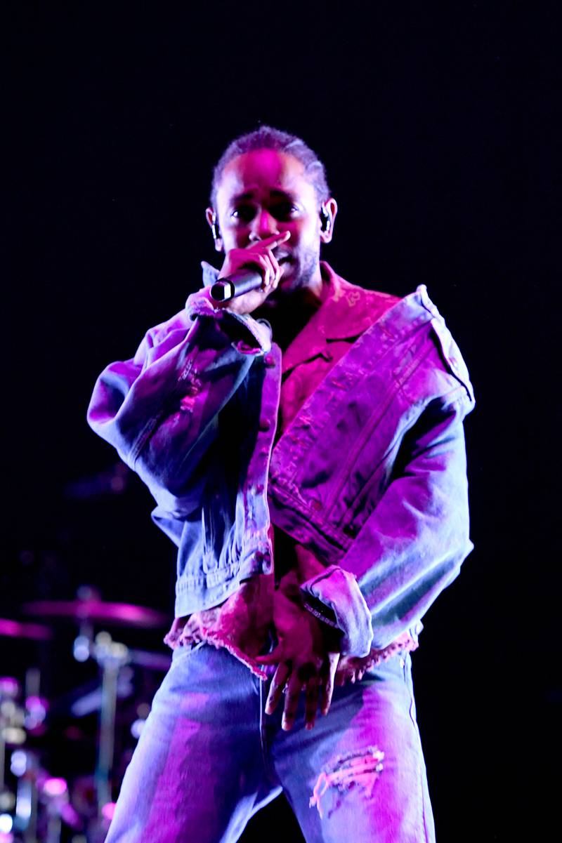 Kendrick Lamar is rumoured to be releasing a new album in 2022. Getty Images / AFP