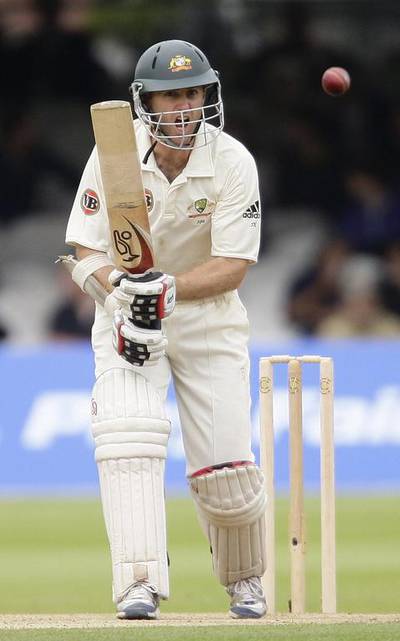 Simon Katich of Australia retired from the Twenty20 format on Saturday. Ian Kington / AFP

