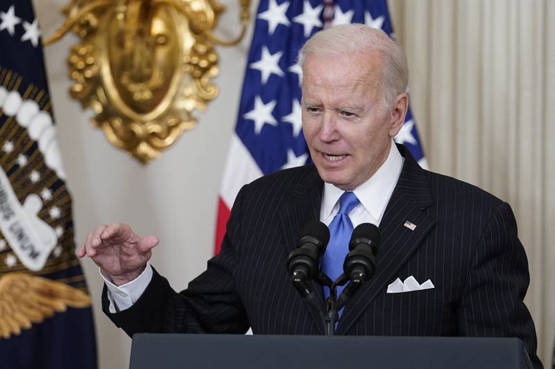 After Congress approved two bills to suspend normal trade relations with Russia, these now go to US President Joe Biden to be signed into law. AP