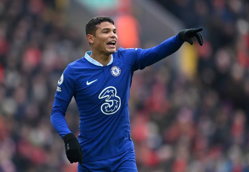 CB: Thiago Silva (Chelsea): Chelsea have spent around £400m on new signings since last summer and still their best player is a 38-year-old signed on a free transfer. That is both a slight on Silva’s underperforming teammates and recognition for just how good the Brazilian is, and he was top class again in the draw at Liverpool. Getty