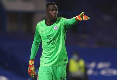 CHELSEA: Edouard Mendy - 7, Looked reliable in the Chelsea goal and made some good saves – something that has not been said about Blues stoppers too many times recently. EPA