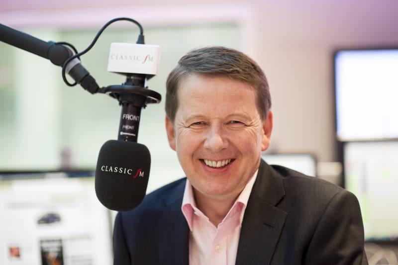 Bill Turnbull announced he was stepping down from his show on Classic FM in 2021 for 'health reasons'. Photo: Classic FM