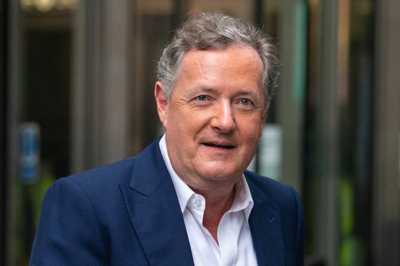 Controversial TV presenter Piers Morgan. PA.