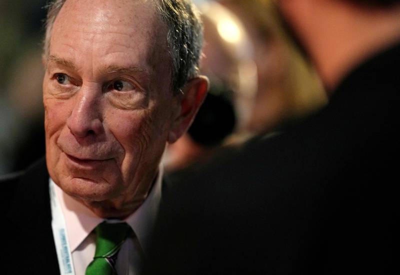 Michael Bloomberg, the billionaire owner of Bloomberg LP and former New York mayor. AP