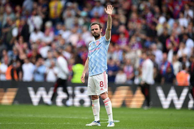 Manchester United midfielder Juan Mata will leave the club on a free transfer after eight years it was announced on Thursday, June 2, 2022. AFP