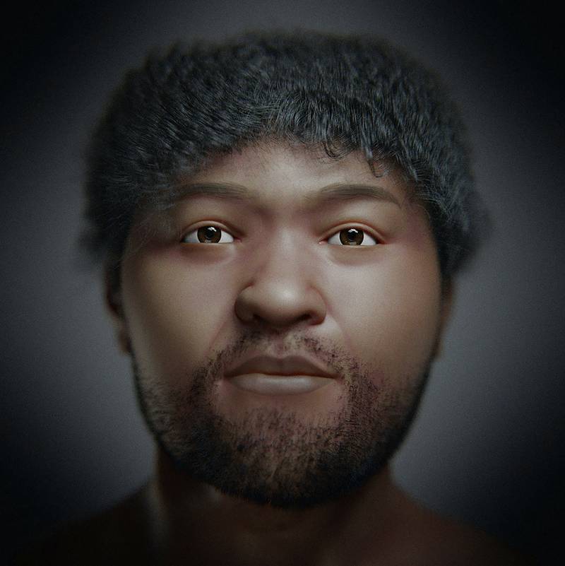 Pesquisadores brasileiros recriam rosto de homem que viveu no Egito há 35 mil anos