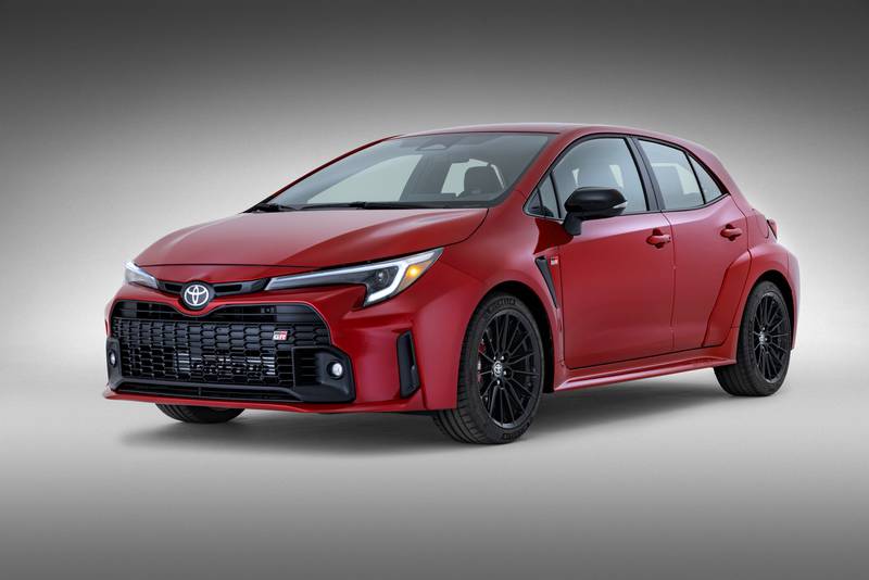 Toyota's GR Corolla is one of the top cars to look forward to this year. Photo: Toyota