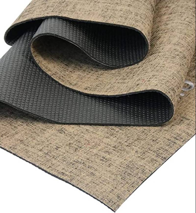 Made from organic jute fibres with no latex, the Giino Natural Jute yoga mat is breathable and non-slip; Dh108 from www.amazon.ae. Photo: Giino