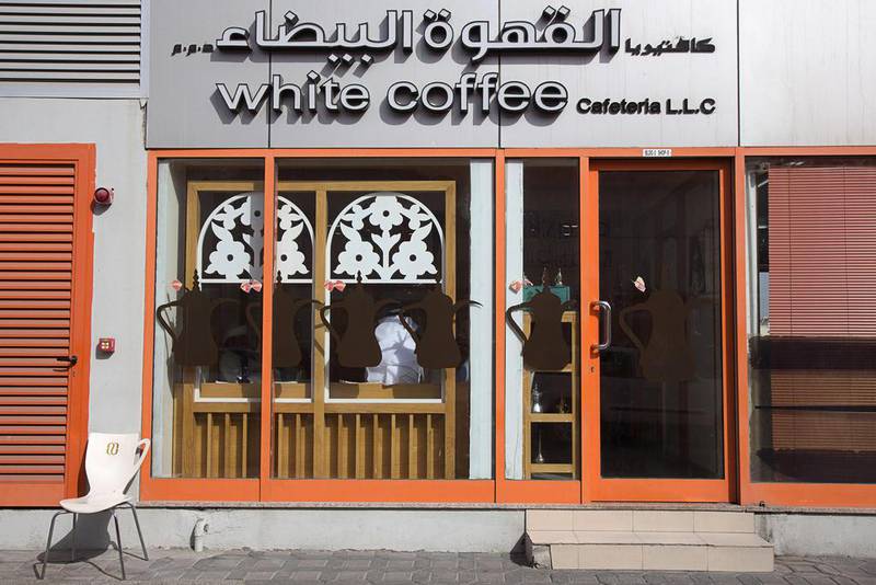The White Coffee in Khalifa City A, Abu Dhabi. Irene García León / The National.