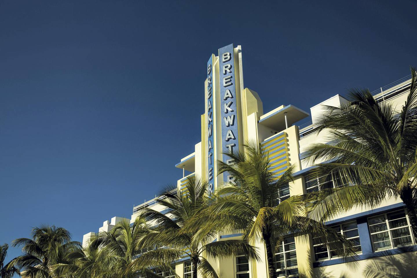Miami Beach Art Deco Building. Courtesy COMO Metropolitan Miami Beach