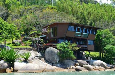 This beach house in Santa Catarina, Brazil is Airbnb's most wish-listed property with UAE travellers in the world. Courtesy Airbnb 