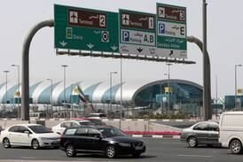 Terminal 1 at Dubai International Airport will only allow public transport and authorised vehicles to use the arrivals forecourt. Randi Sokoloff / The National