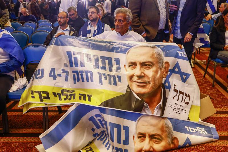Benjamin Netanyahu is expected to be chosen to form a new government. Bloomberg